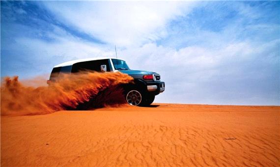 واژگونی تویوتا در پیست مرنجاب