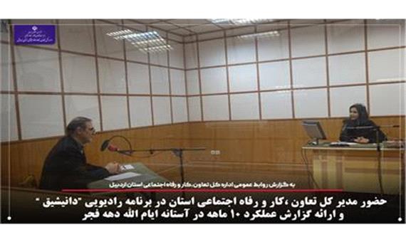 مدیرکل تعاون، کار و رفاه اجتماعی اردبیل: کارآفرینان زمینه‌های اشتغال افراد جویای کار را فراهم کنند