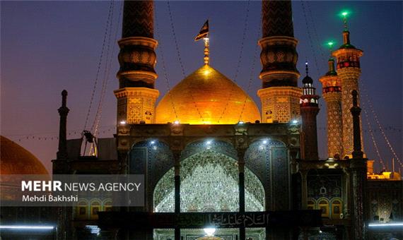 برپایی دسته عزاداری خادمان در سالروز شهادت امام موسی کاظم(ع)