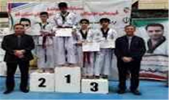 مسابقات تکواندو رده نونهالان قهرمانی استان قم