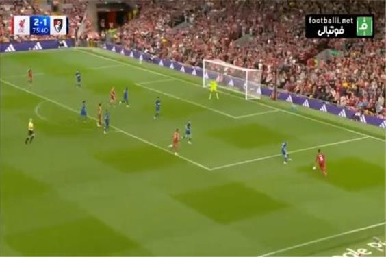 گل دوم بورنموث به لیورپول توسط دبل آنتوان سمنیو؛لیورپول 2 - 2 بورنموث