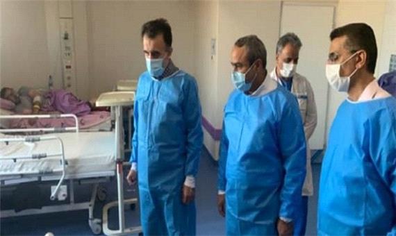 رئیس دانشگاه علوم پزشکی قم از بیمارستان فرقانی بازدید کرد
