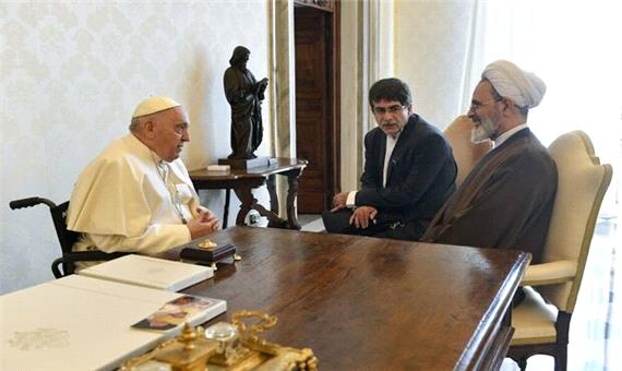بیان 10 چالش مهم جهان در دیدار با پاپ/ احترام پاپ به ایران
