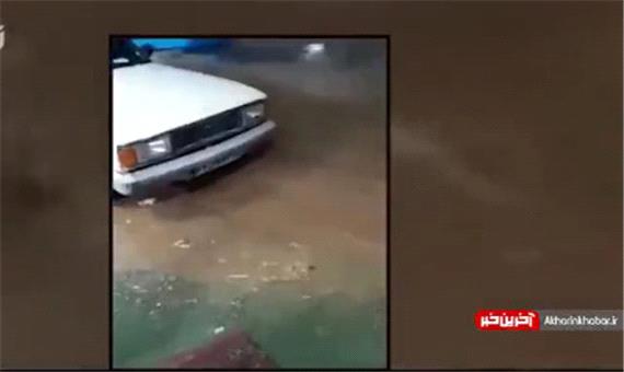 وضعیت منطقه امامزاده داوود بیست روز پس از وقوع سیلاب