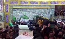 مراسم تشییع پیکر دو شهید حوادث اخیر در مشهد
