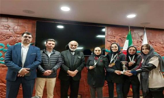 مقام سوم تیم بانوان گلف باز استان قم در مسابقات قهرمانی کشور