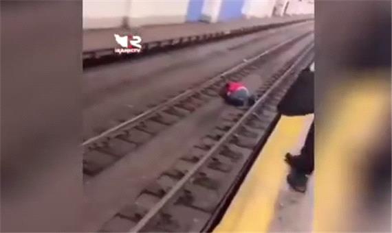 اقدام به خودکشی در متروی نیویورک