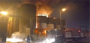 علت آتش‌ سوزی در کارخانه آذرشهر اعلام شد