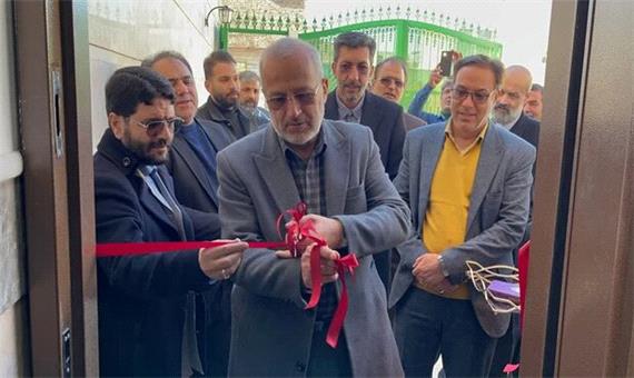 افتتاح ساختمان پایگاه آتش نشانی و مرکز فرهنگی روستای لنگرود قم