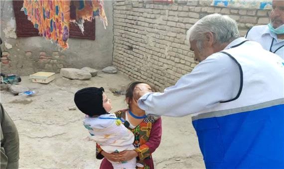 48 هزار نفر از اتباع غیرایرانی در زاهدان علیه سرخک و فلج اطفال واکسینه شدند