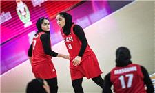 دومین پیروزی زنان بسکتبال ایران در کاپ آسیا