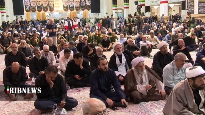 مراسم بزرگداشت شهدای روحانی جنگ تحمیلی ۱۲ روزه در قم