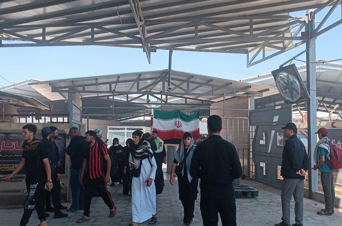 تردد از مرز مهران به ۲ میلیون نفر رسید