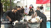 موکب امامزاده سید جمال الدین قم پذیرای زوار الحسین (ع)