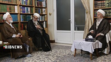 دیدار رئیس دفتر رهبر انقلاب اسلامی با مراجع معظم تقلید