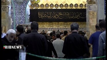 قم در سوگ امام رئوف