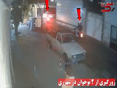 فیلم لحظه حمله وحشیانه اراذل و اوباش به ۳ نوجوان