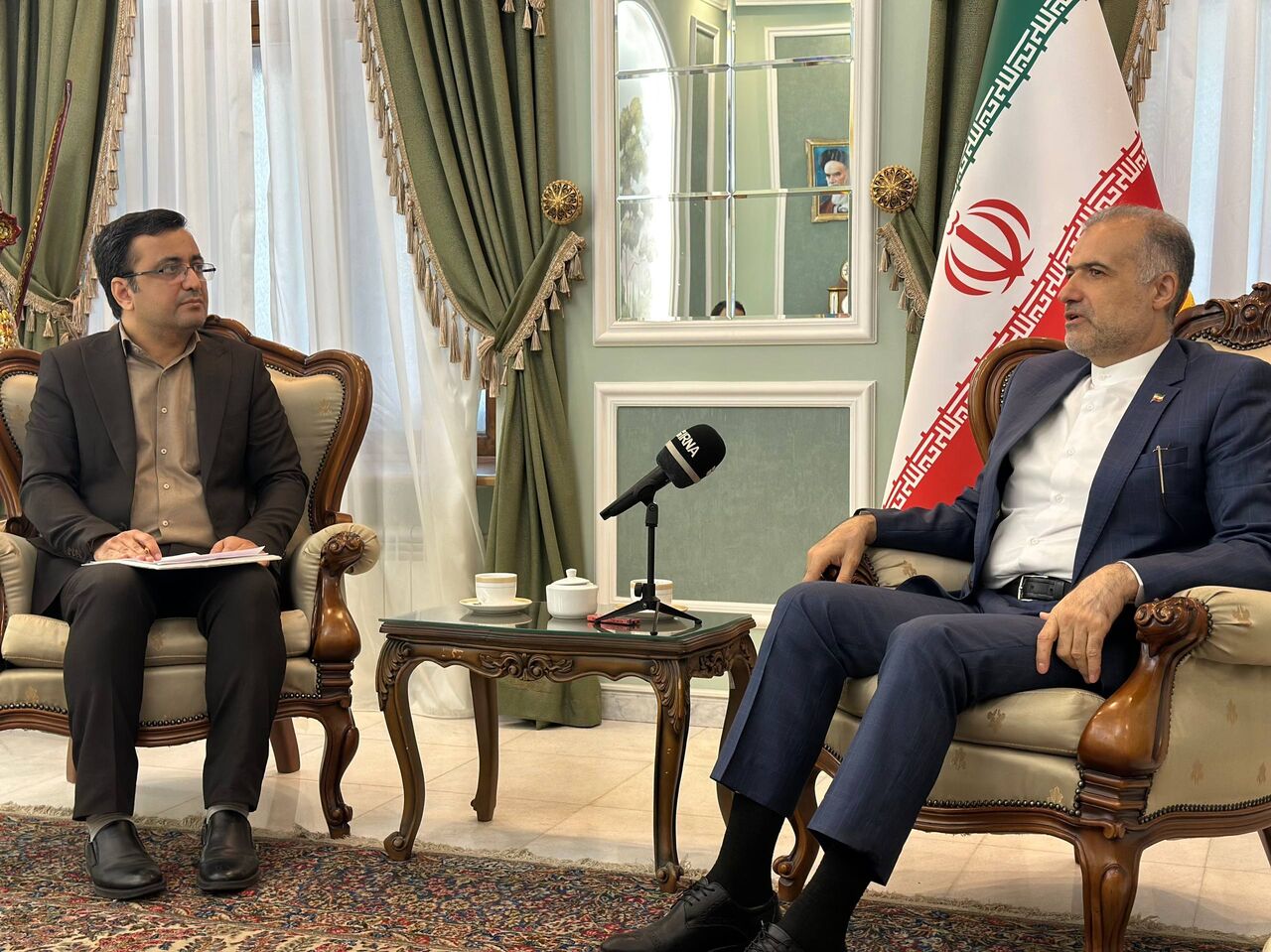 سفیر ایران در مسکو: دولت پزشکیان وضعیت تحمیلی را به فرصت تبدیل کرد