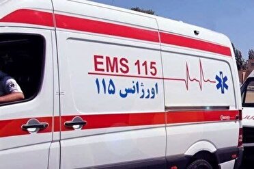 واژگونی مینی‌بوس در محور گرمسار به قم