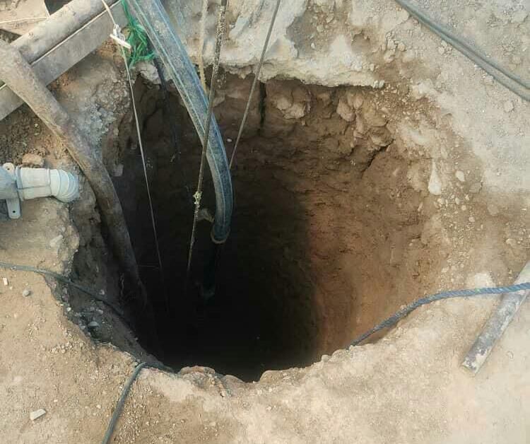 چاه، مرد میانسال را بلعید!