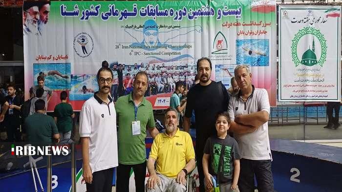کسب پنج مدال رنگارنگ ورزشکاران قم در رقابت‌های پاراشنای قهرمانی کشور
