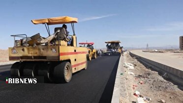 آغاز عملیات روسازی در سایت نهضت ملی مسکن شهید رئیسی قم