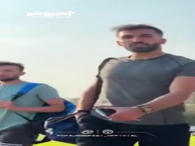 تمرینات تیم فجر سپاسی پیش از بازی با خیبر خرم آباد