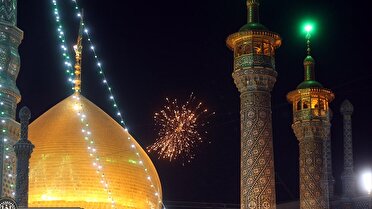 قم در شب میلاد نبی مکرم اسلام سراسر شور و نشاط است