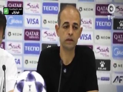 کنفرانس خبری محرم نویدکیا پس از شکست سپاهان مقابل الحسین