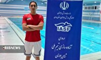 شناگر قمی سومین مدال نقره خود را کسب کرد