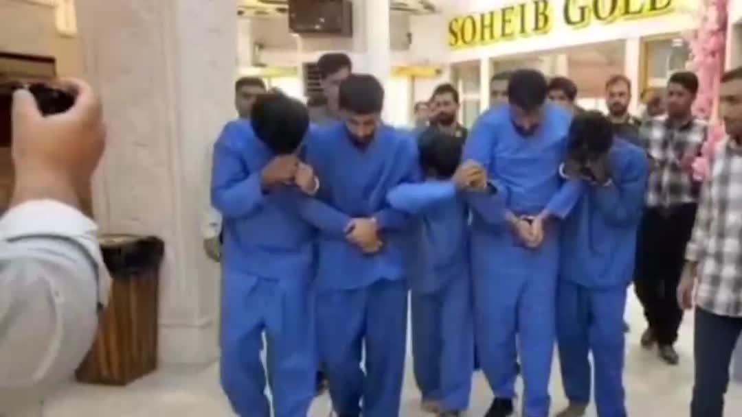 بازسازی صحنه سرقت مسلحانه از طلافروشی