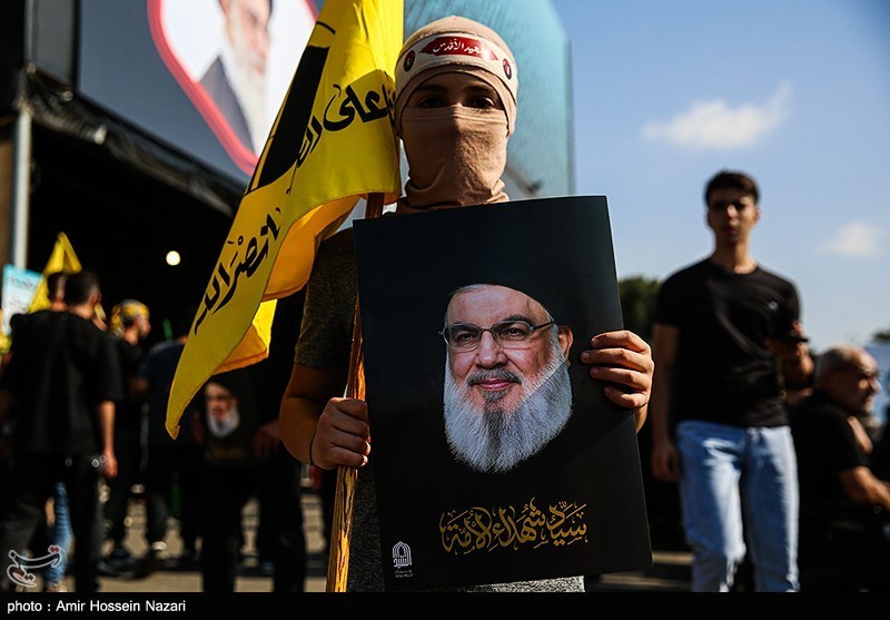 مراسم سالگرد شهادت سیدحسن نصرالله در تهران