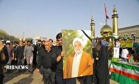 تشییع پیکرحجت الاسلام والمسلمین کشمیری رفسنجانی در قم