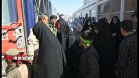 اعزام نمادین رزمندگان قمی به جبهه به یاد روز‌های دفاع مقدس