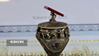 هنر نمایی انگشترساز قمی درجشنواره هنر‌های دستی ازبکستان