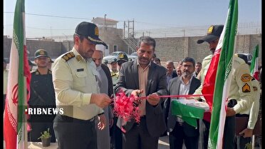 پاسگاه انتظامی روستای قمرود بخش مرکزی افتتاح شد