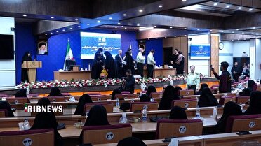 تقدیر از بانوان پلیس استان قم