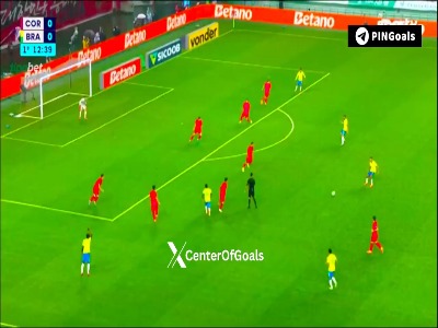 گل اول برزیل به کره جنوبی توسط استوائو