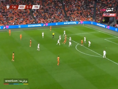 گل اول هلند به فنلاند توسط مالن