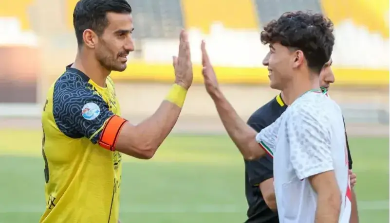 سپاهان 1- امید ایران 1؛ جبران گل ثانیه 20
