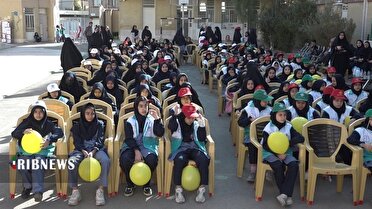 افتتاحیه طرح ترویج تغذیه سالم در مدارس استان قم