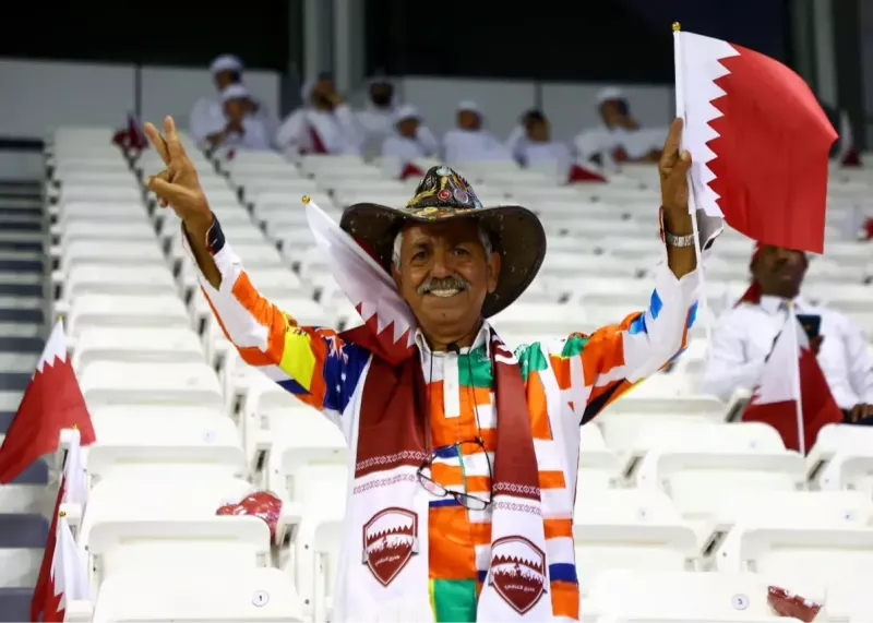 هوادار معروف تیم ملی ایران، حامی قطر شد!