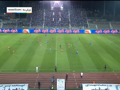 خلاصه بازی استقلال ۱ - مس رفسنجان ۰