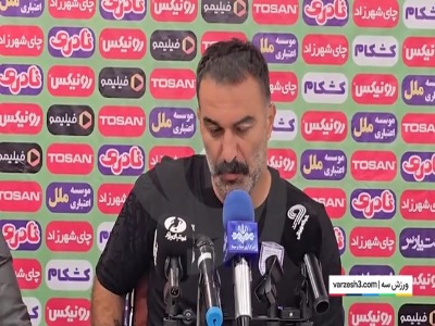 حنیف: روی غفلت بازیکنانمان گل خوردیم