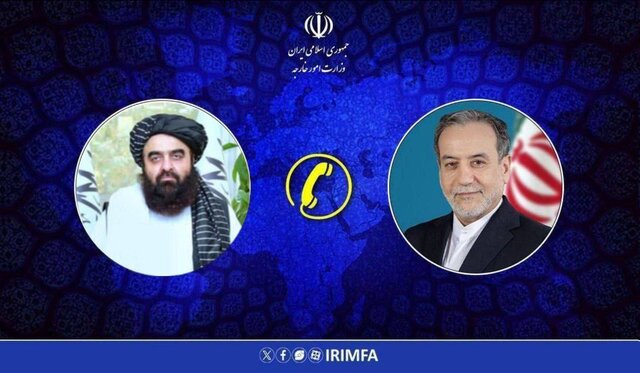 گفت‌وگوی عراقچی با امیرخان متقی؛ از درگیری‌های میان افغانستان و پاکستان تا حقابه هیرمند