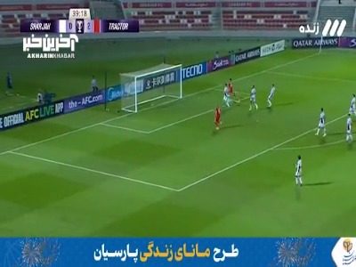 گل سوم تراکتور به شارجه توسط مهدی هاشم‌نژاد