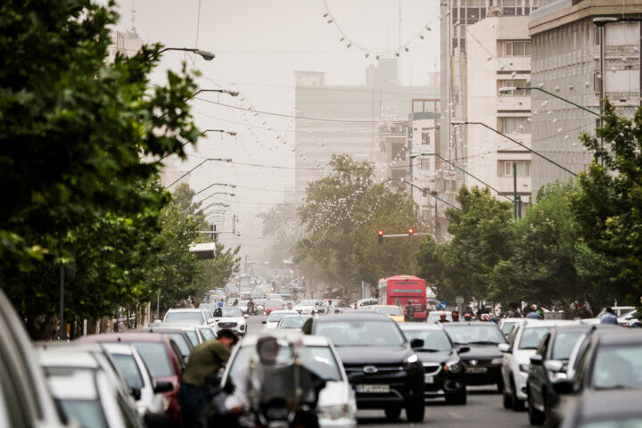 افزایش وزش باد در پایتخت