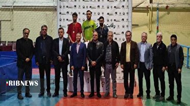 نایب قهرمانی پینگ‌پنگ‌باز قمی در رقابت‌های امیدهای کشور