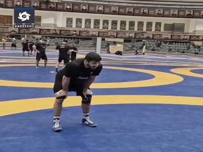 دوئل جالب کامران قاسمپور و امیرحسین زارع