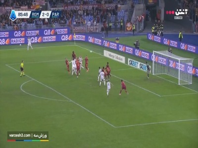 گل اول پارما به رم توسط سیرکاتی